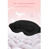 Aosun Aosun Eye Mask, 2 Pack Super Soft 3D Eye