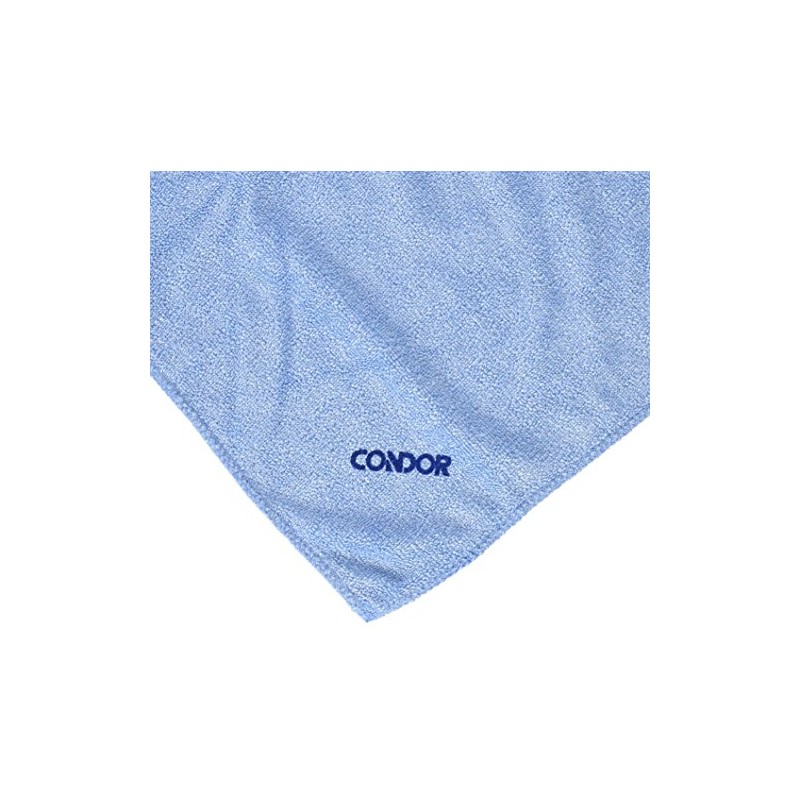 コンドル(山崎産業) 雑巾 マイクロファイバークロス 3枚入りBL 青 DU578-000X-MB-BL