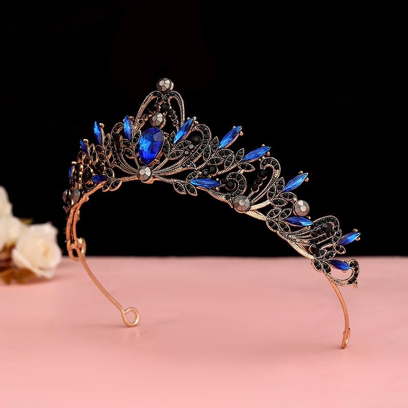 Rannyrena Silver Crystal Tiaras and Crowns for Women Sparkling Rhinestone