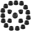 LuojinLuoda 20Pcs Round Rubber Feet Rubber Feet Bumpers for Flight