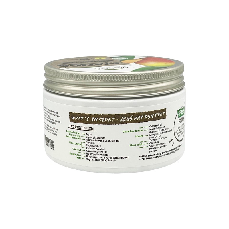 Mussa Canaria Vegan Body Cream Extra Moisturising Mango 250ml