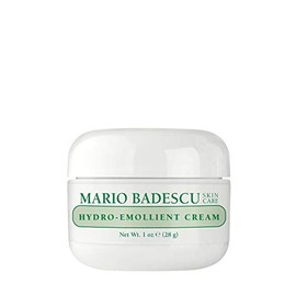 Mario Badescu Crema facial hidroemoliente con colágeno, vitamina A y E y aceite de maní, protege contra la pérdida de humedad, humectante facial de viaje para piel seca, 28 gr