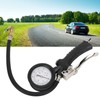Tire Pressure Inflator Gauge Handheld for Car Motorcycle with Rotatable