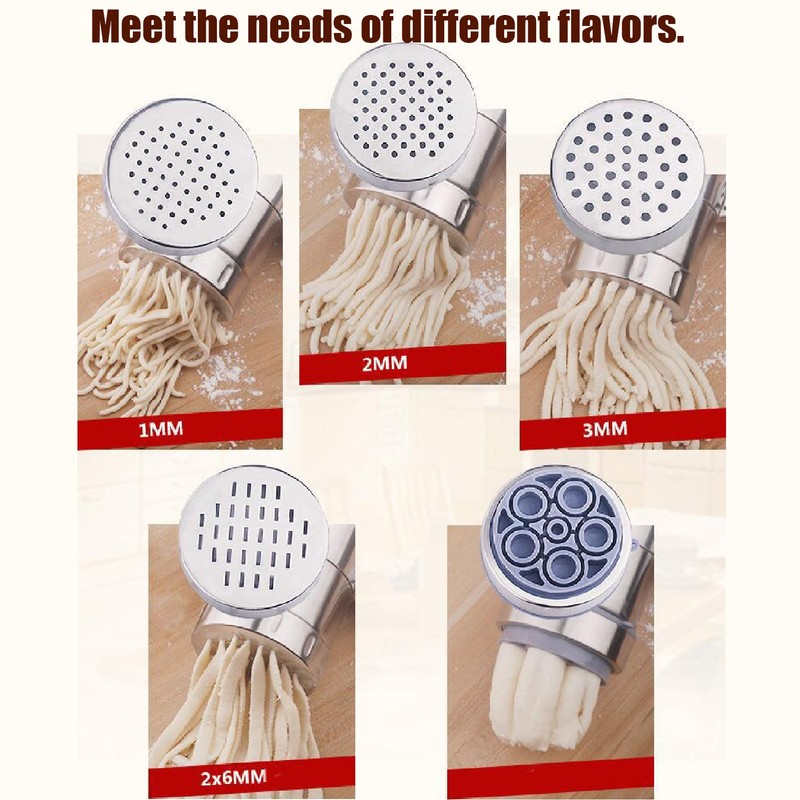 Noodle Maker Machine Stainless Steel Manual Pasta Maker Press Machine