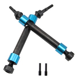 2Pcs ShareGoo Steel Splined CVD Drive Shaft Front Rear CVD Axles #8950 Compatible with 1/10 Traxxas Maxx 4S 89076-4 RC Monster Truck