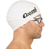 Cressi Thunder - Premium Swimming Goggles, White/Blue