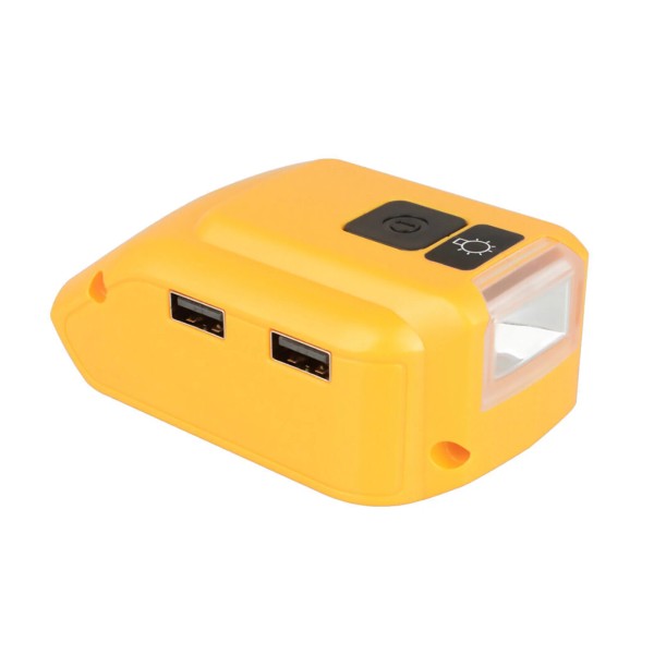 Unbranded DCB090 Battery Adapter For DEWALT 14.4V/20V MAX USB Power