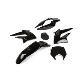 Derbi DRD X-Treme 2011-2017 Fairing Kit 6-Piece Black