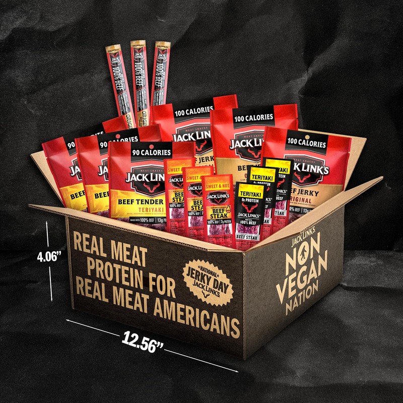Jack Link's Beef Jerky Variety Pack Gift Basket - 15