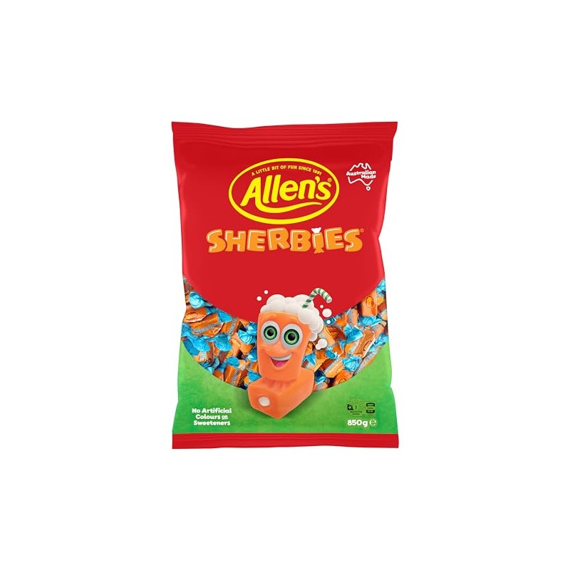 ALLEN'S Sherbies Chews, 850 Grams