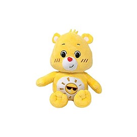 Care Bears Care Bears Plush 6 Different Figures, 21 cm Original Cuddly Toy – Unlock The Magic – Super Soft Plush Bear, Teddy Bear Stuffed Toy for Children (Sunshine Bear)
