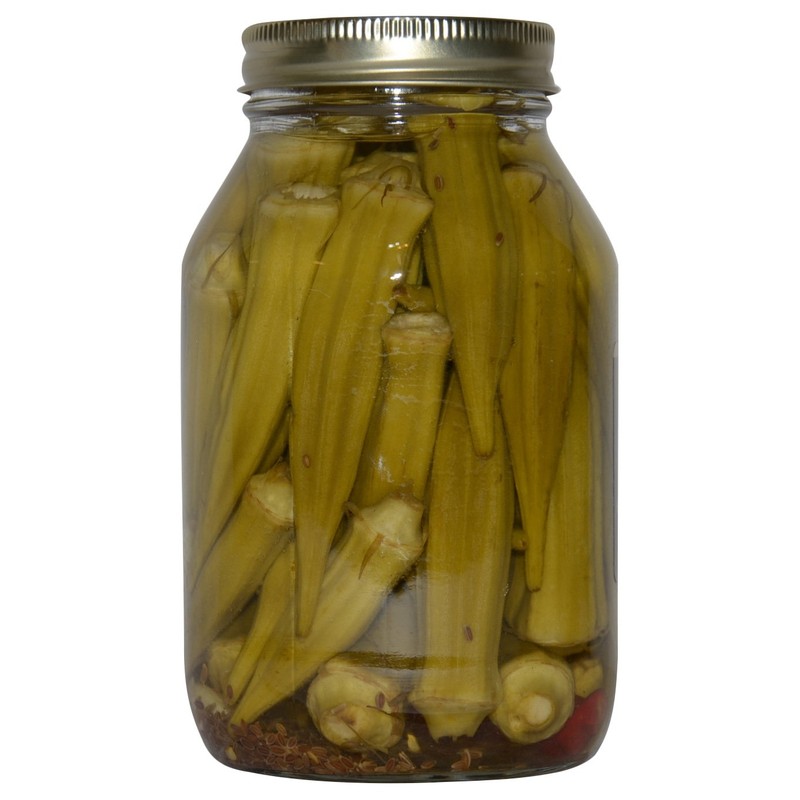 Texas Hill Country Hot Garlic Dill Okra 32 Oz