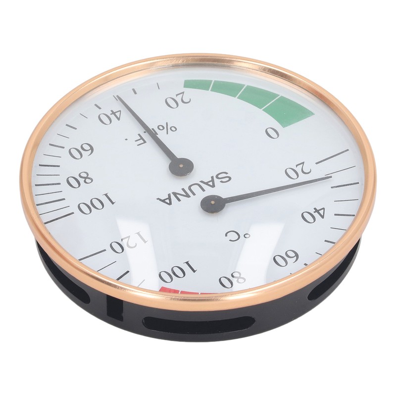 Sauna Temperature Humidity Meter Professional Wall Mounted High Accuracy Hygrometer