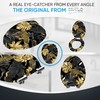 SANILO Wooden Toilet Seat with Soft Close [ELONGATED] - Decorative,