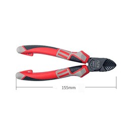 Cutting Plier Labor Saving Plier Heavy Duty Pliers with Non-Slip Handle for Cutting Wire Plastic Products Small Metal Wire (6" Diagonal Cutting Pliers)