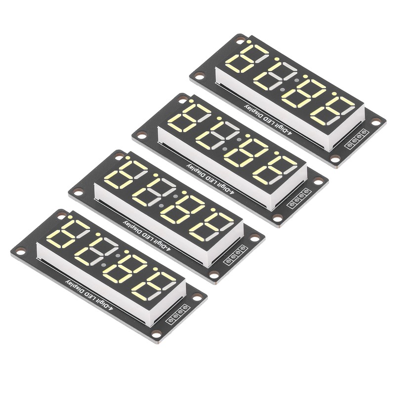 4 Set 4 Digit Digital Tube LED Display Board 7