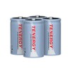Tenergy 10000mAh NiMH D Battery, Rechargeable High Capacity D Size
