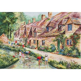 Maia Collection Arlington Row Counted Cross Stitch Kit
