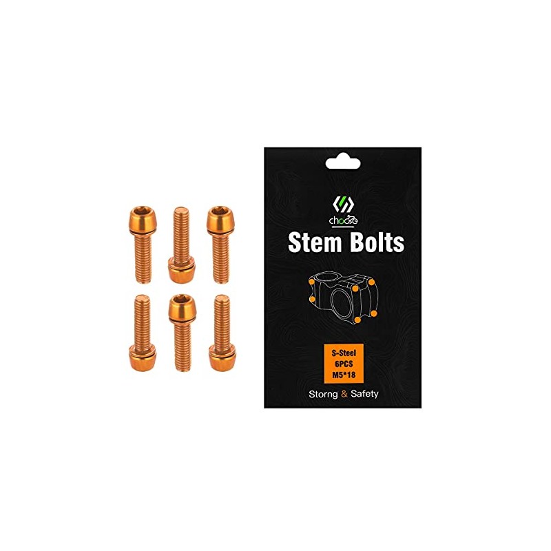 CNC Bike Bolts 6pcs M5x18 Screw for MTB Road Bike