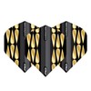 RED DRAGON Hardcore Premium Gold and Black Teardrop Dart Flight