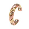 EnerMagiX Braided Tri Tone Magnetic Copper Rings for Men, Ring