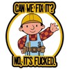 NTICKER 3pcs Can We Fix It? Bob Funny Hard Hat