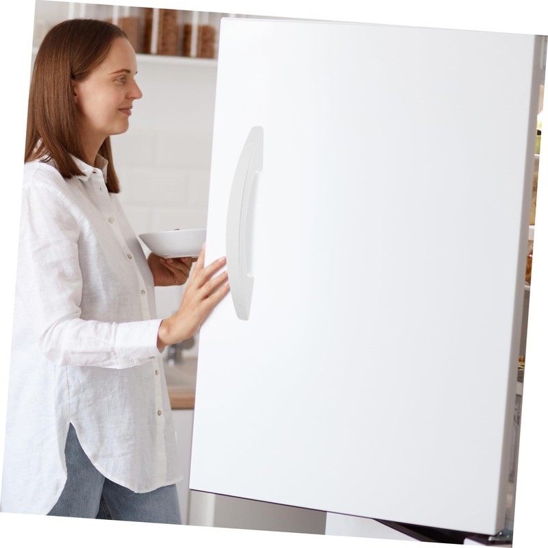 NOLITOY Freezer Door Handle: Anti-Slip Grip Refrigerator Handle Hardware Heavy