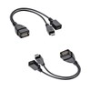ZJKJHJY 2-in-1 Micro USB to USB Adapter (OTG Cable +