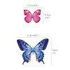 DECOWALL DW-1201 38 Colourful Butterflies Kids Wall Stickers Decals Peel