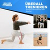 Iron Core Fitness Yellow Stretch Resistance Band for Exercise Set