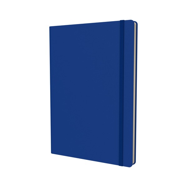 Collins Debden Legacy A5 Plain Blue Notebook - Royal Blue