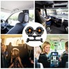 Fan For Car Backseat,Headrest Mounted Car Fan - Portable Adjustable
