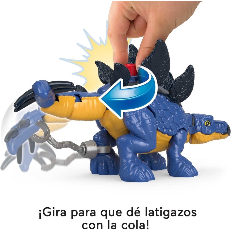 Fisher-Price New Fisher Price Imaginext Jurassic World Dominion Stegosaurus Dinosaur