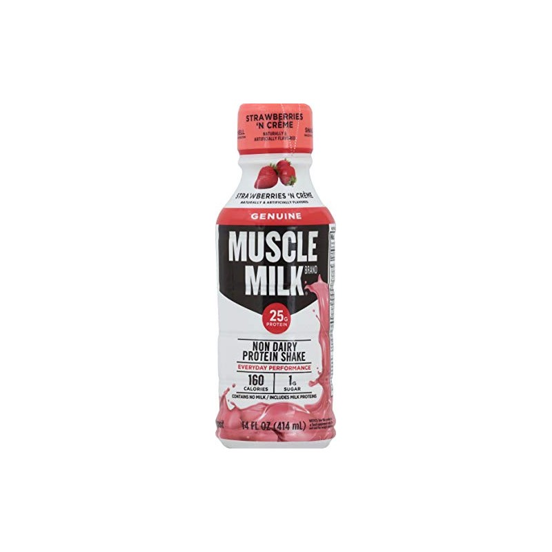 Muscle Milk, Strawberries 'N Creme, 14 Oz