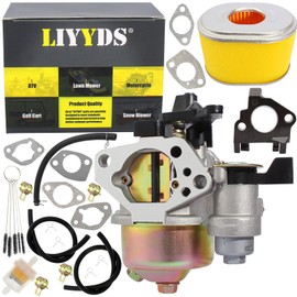 LIYYDS Carburetor Filter Kit Compatible with GX340 GX390 WT40XK3 11HP 13HP Harbor Freight Champion 389cc 420cc 439cc WT40XK3-AC Water Pump 16100-Z5T-901 GX390K2 GX390R2 GX390RT2 GX390T2 GX390U2