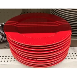 Royal Norfolk Red Dinner Plates 10 1/2”  Set Of 4  "Excellent Condition"