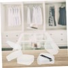 Baluue 8pcs Makeup Accessories Organizer Small Square Triangular Powder Puff
