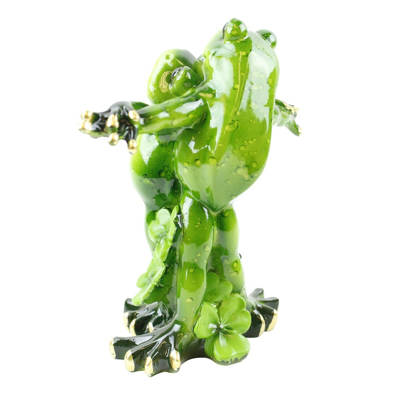 usamjtable Novelty Funny Frog Figurine Titanic Frog Jack and Rose