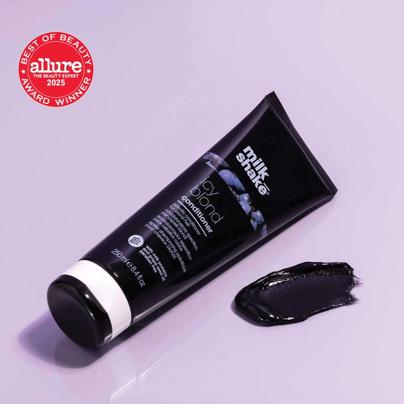 milk_shake Icy Blonde Conditioner 250 ml, Special Anti-Yellow Conditioner for