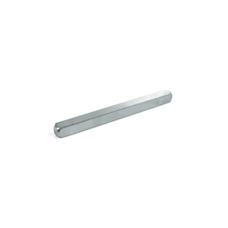 6mm Windows UPVC and Door Handle Spindle Plain Bar 100mm