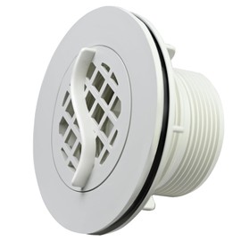 AQBB Threaded Inlet Strainer Kit Compatible with Intex Filter Pumps w/ 1-1/2" Hoses,Incl Rubber Washer and Strainer Nut,Inlet Strainer use for Stock Tank Pools & Above Ground Pool