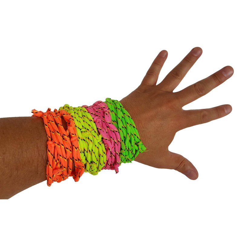 Neon Rope Friendship Bracelets (72)