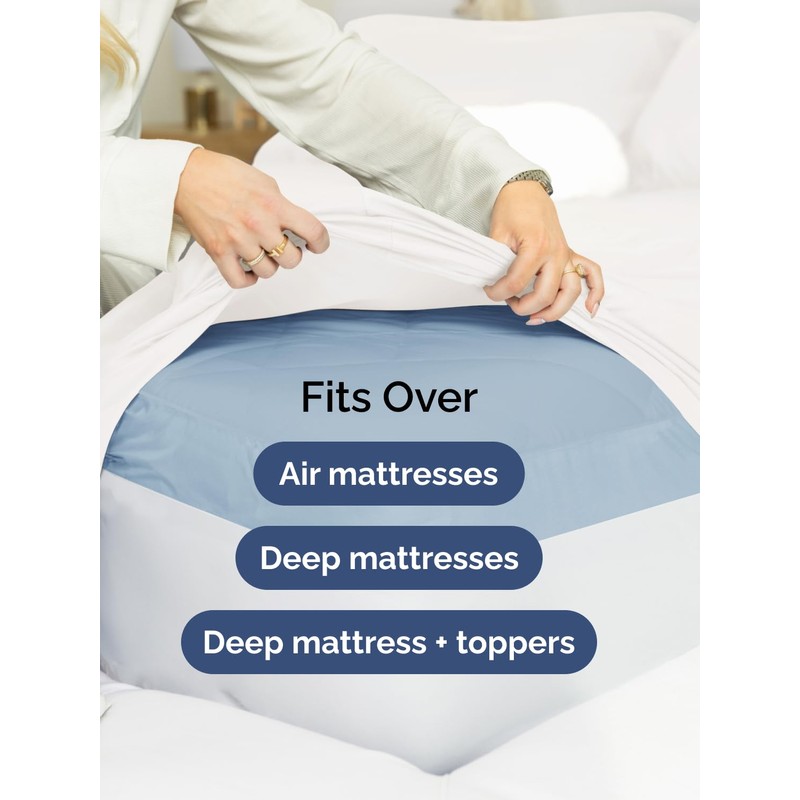 Extra Deep Pocket Queen Sheet Set - 4 Piece Breathable
