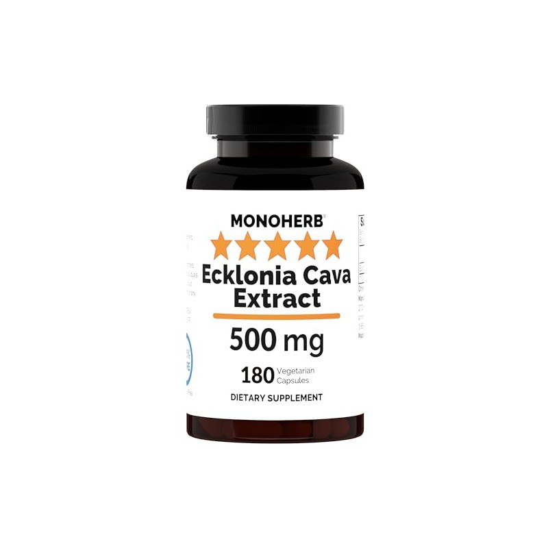 MONOHERB Ecklonia Cava Extract 500 mg - 180 Capsules
