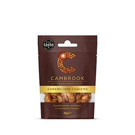 Cambrook - Caramelised Cashews, 45g Bag