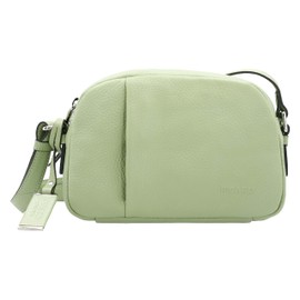 Picard Pure Women's Shoulder Bag Made of Genuine Leather Small, One Size with Zip Shoulder Bag Everyday Going Out, Grass