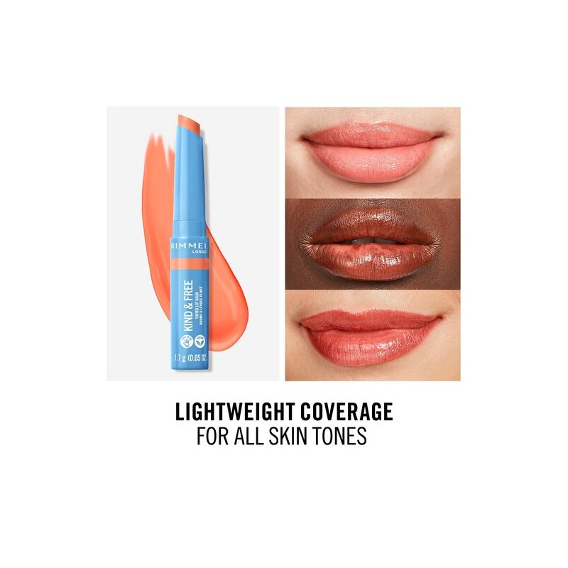 Rimmel Kind & Free Tinted Lip Balm Tropical Spark