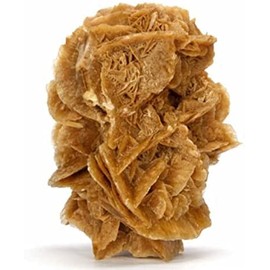 CRIGEMA – Natürlicher Mineral-Rohstein für Heilsteine, Meditation, Kristalle (Wüstenrose, 4-6 cm)