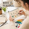 Blank Canvas Zipper Pouches for DIY Crafts, 8.27 × 4.72