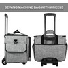 CAB55 Rolling Sewing Machine Case, Detachable Rolling Sewing Machine Carrying